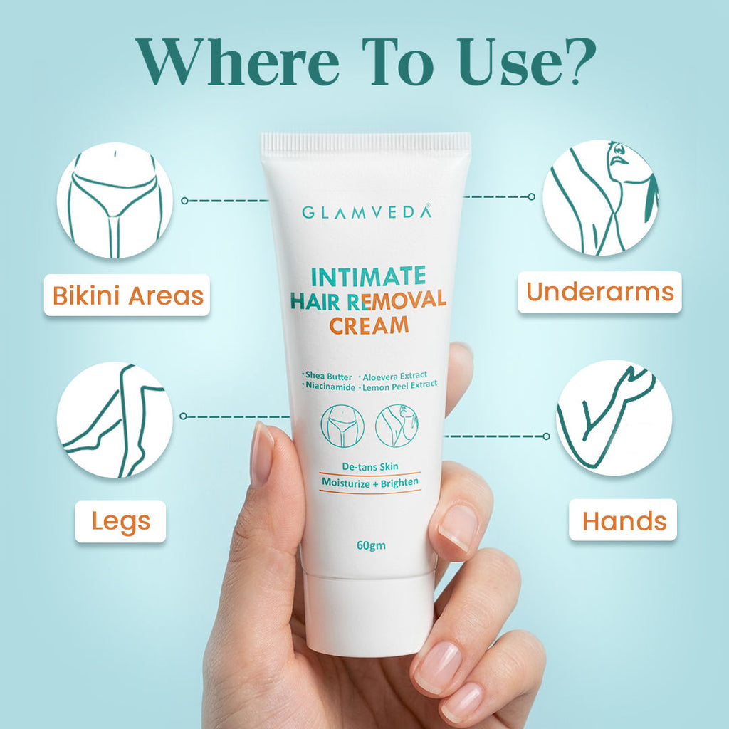 Intimate Hair Removal Cream Easy & Gentle Hair Removal Solution