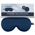 100% Mulberry Silk Sleep Eye Mask - Blue
