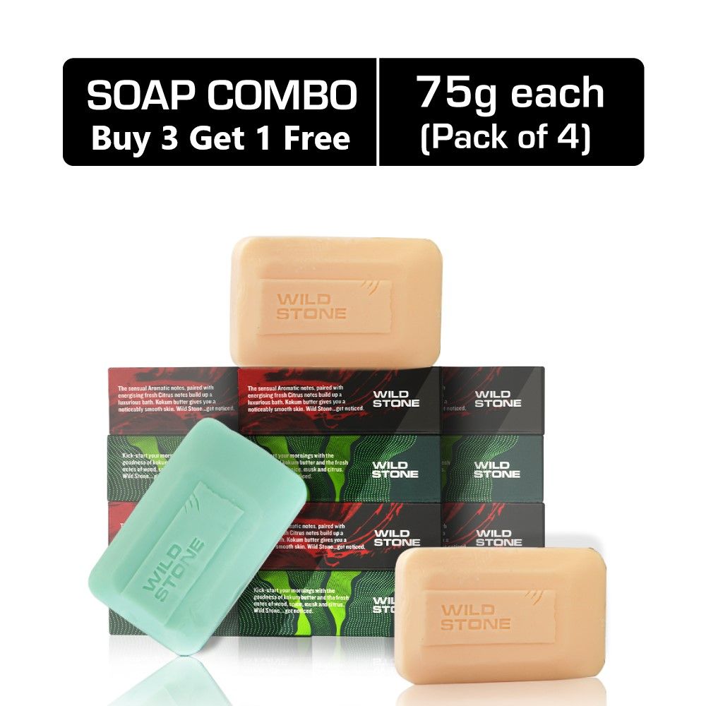 Ultra Sensual & Forest Spice Soap for Men Buy 3 Get 1 Free