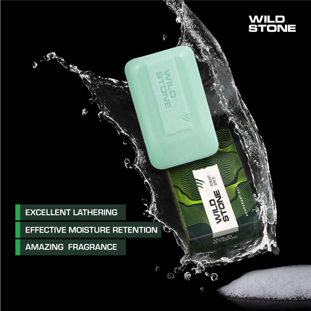 Ultra Sensual & Forest Spice Soap for Men Buy 3 Get 1 Free