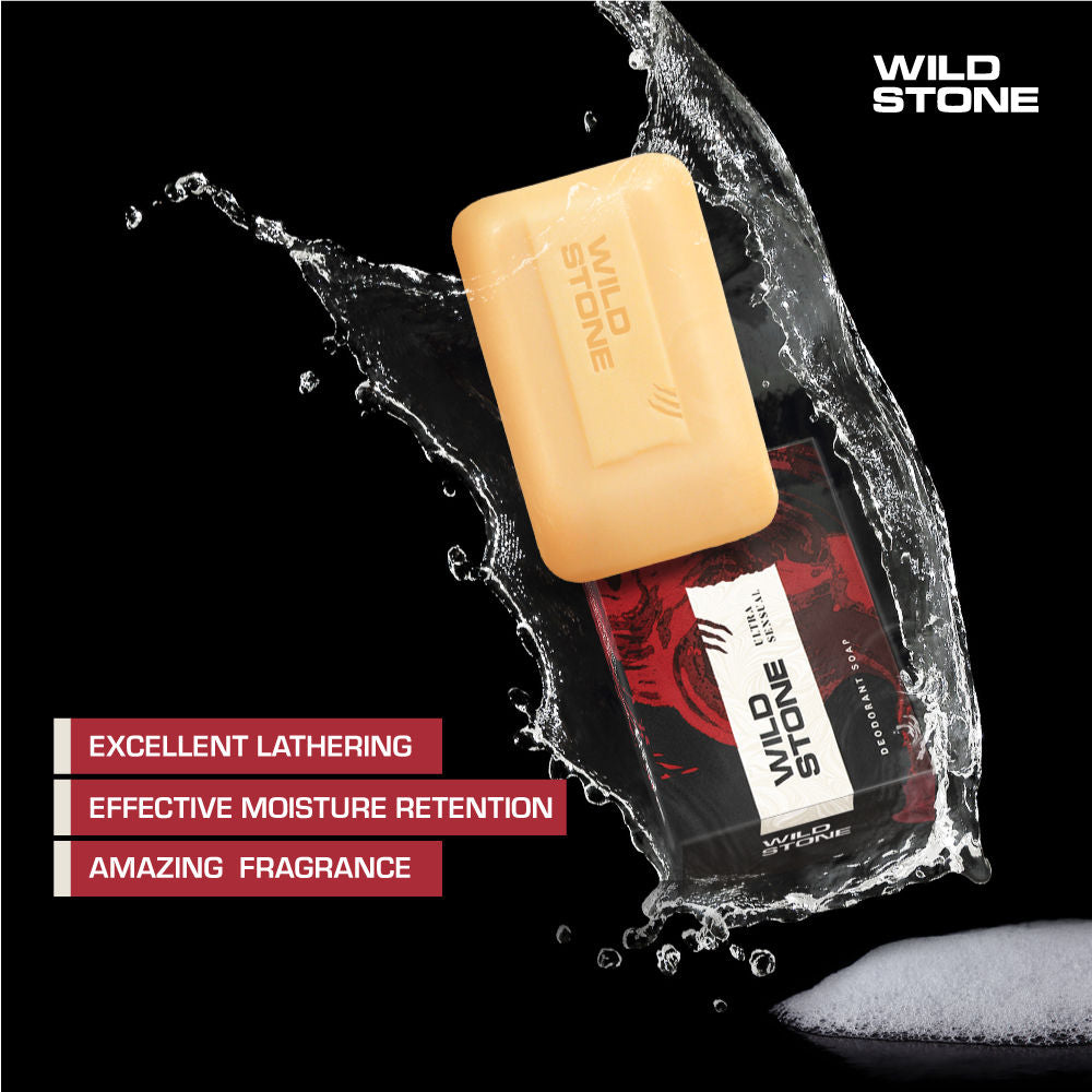 Ultra Sensual & Forest Spice Soap for Men Buy 3 Get 1 Free