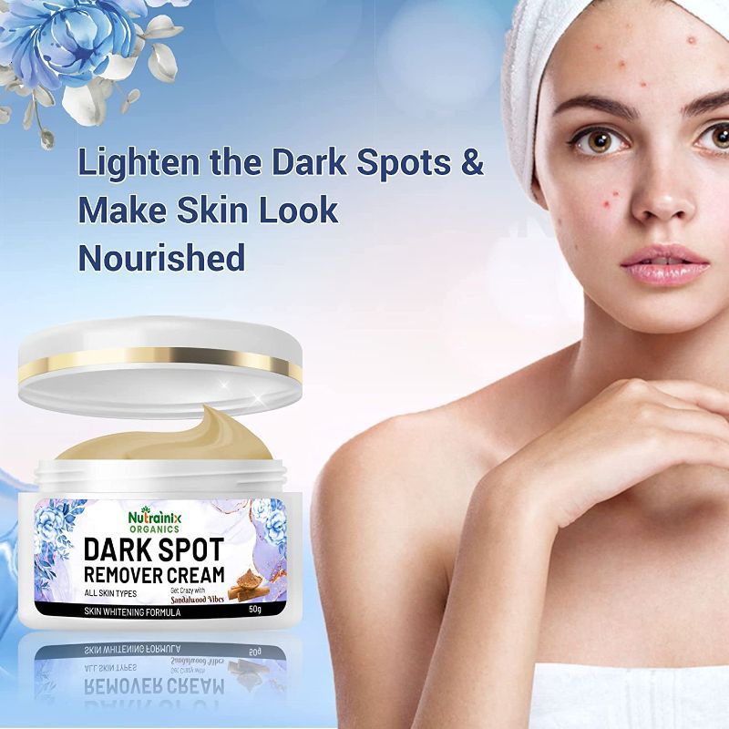 Organics Dark Spot Remover Cream With Skin Whitening Formula