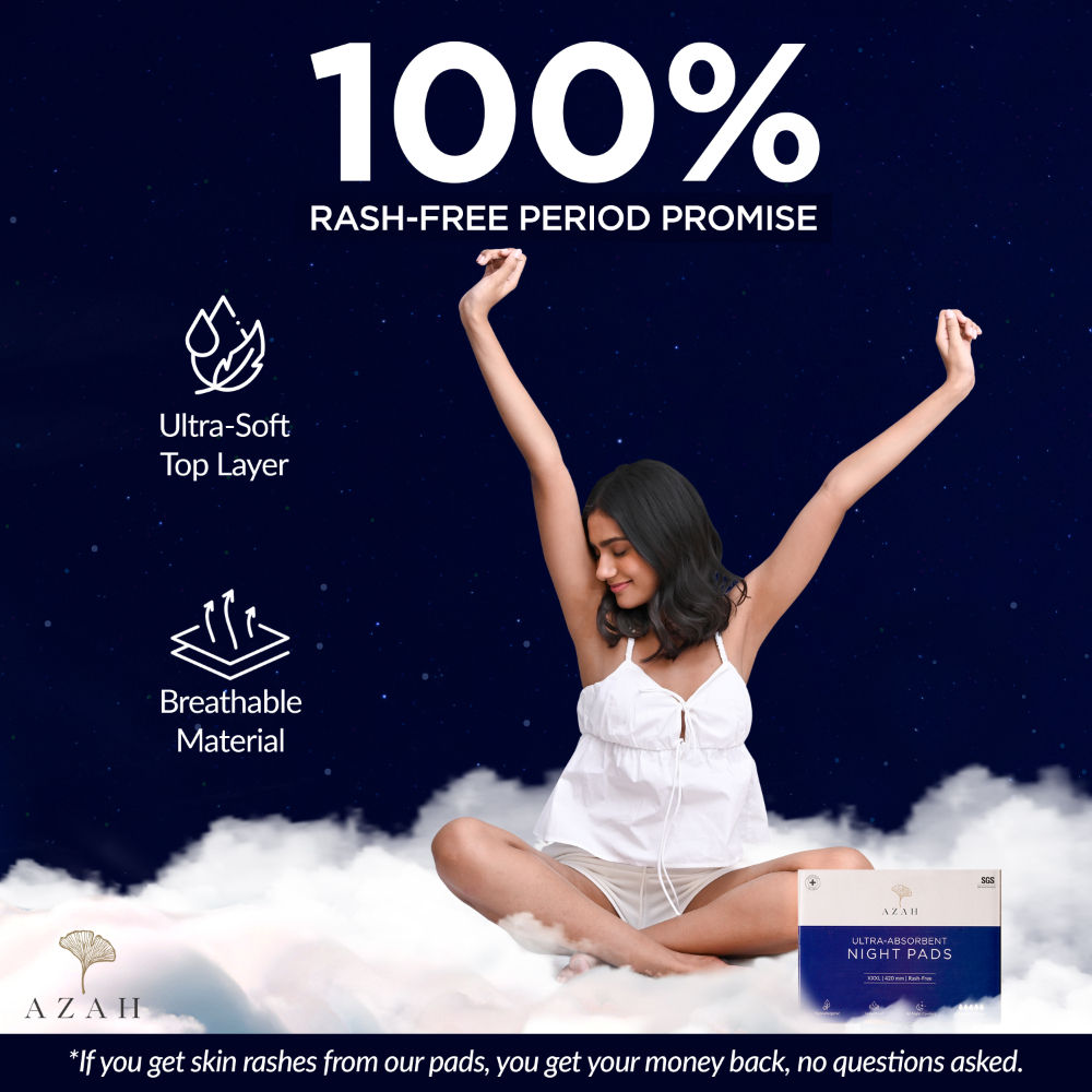 XXXL Night Sanitary Pads For Women,, Extra Large Night Pads , 3x More Leakproof - Box of 25