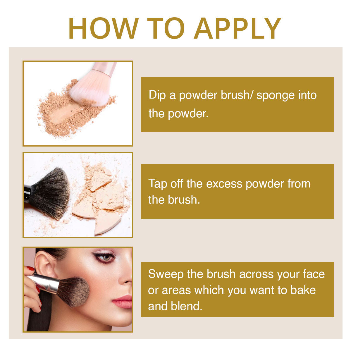 Insight Professional 3 In1 Pressed Baking Powder