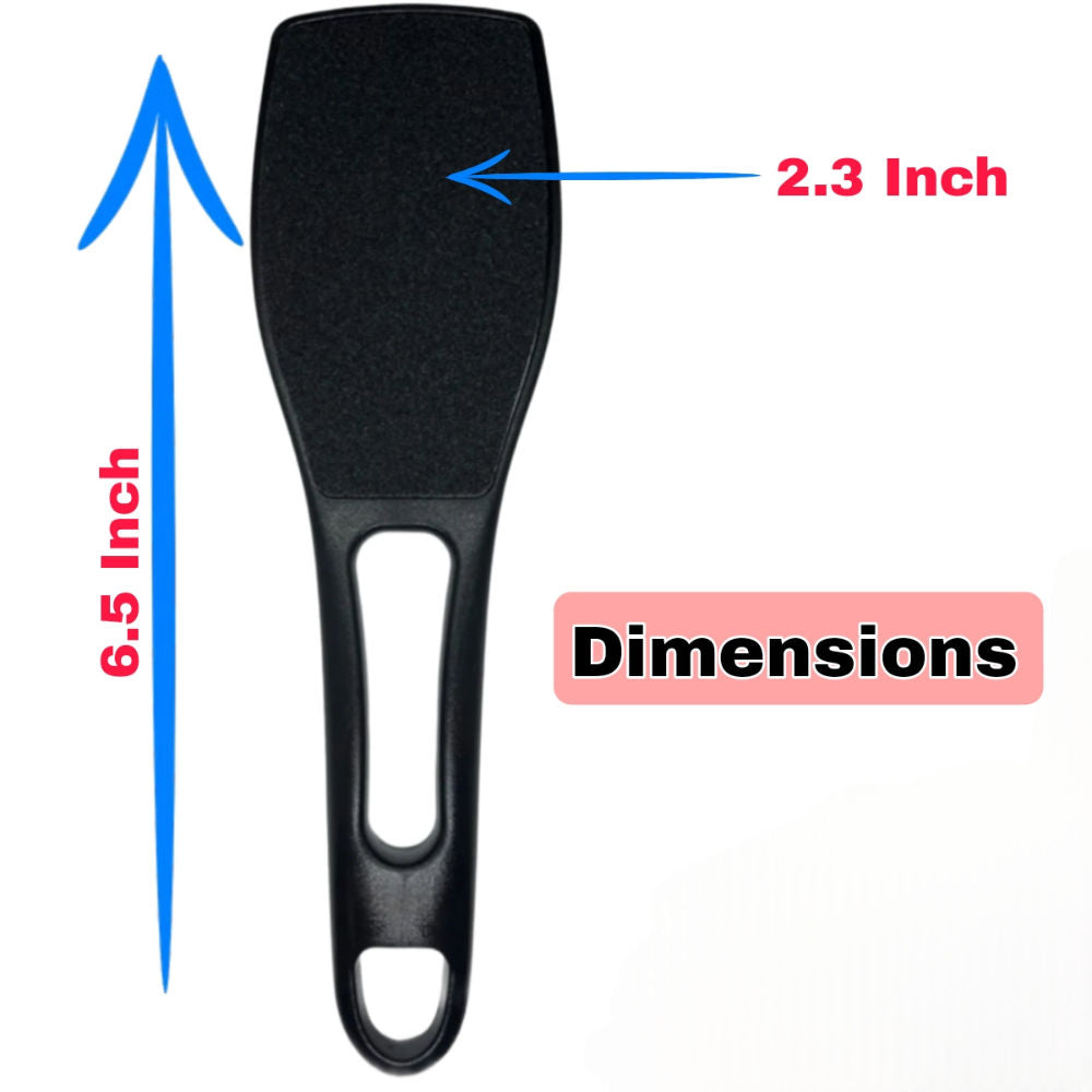 Double Sided Foot Scrubber For Dead Skin - Color May Vary