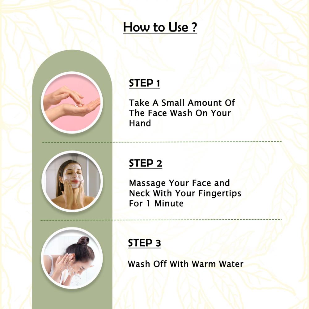 Teal and Terra Neem Face Wash for Purifying, Anti-Acne, Clear Skin