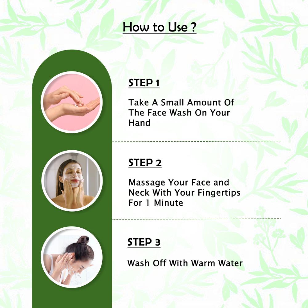 Teal and Terra Rose Face Wash for Gentle Cleansing, Refreshing Skincare
