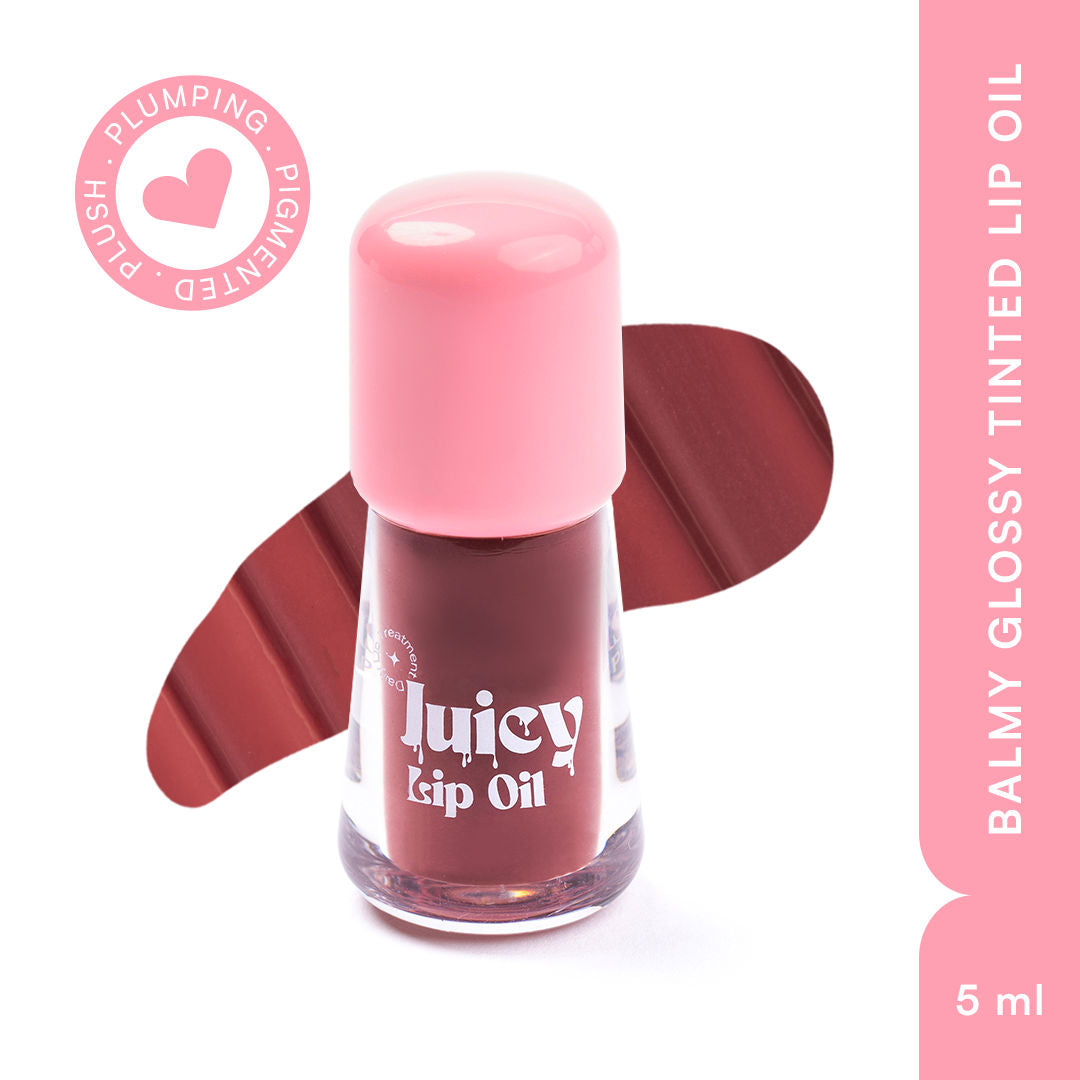 Balmy Glossy Tinted Lip Oil - Mauve Pink