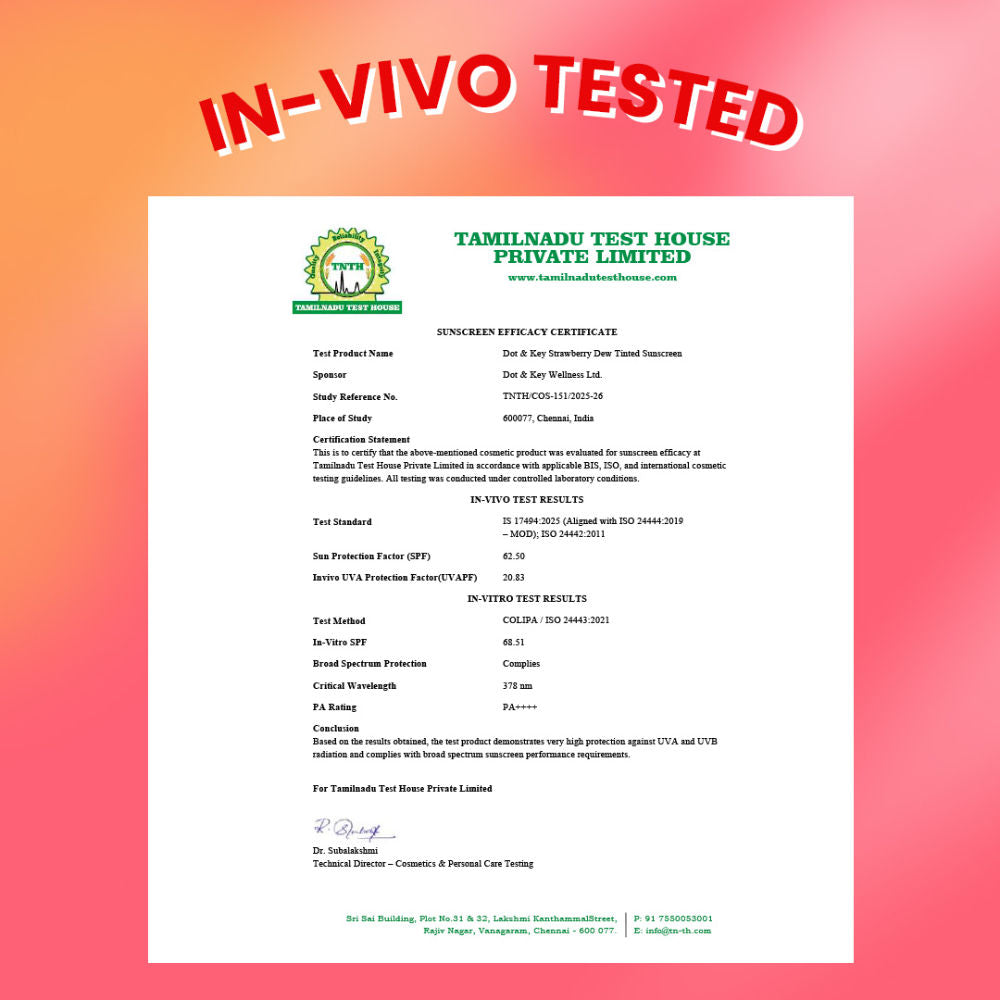 Strawberry Dew Tinted Sunscreen SPF 50+ PA++++
