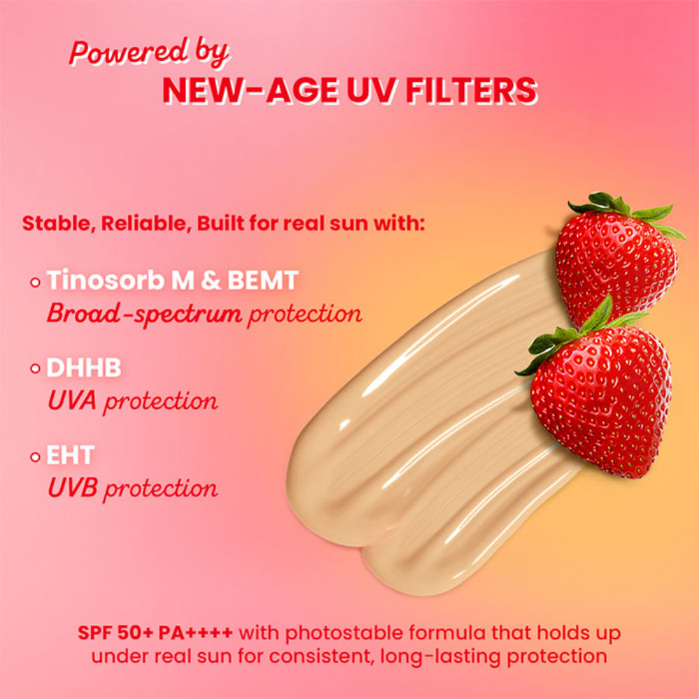 Strawberry Dew Tinted Sunscreen SPF 50+ PA++++