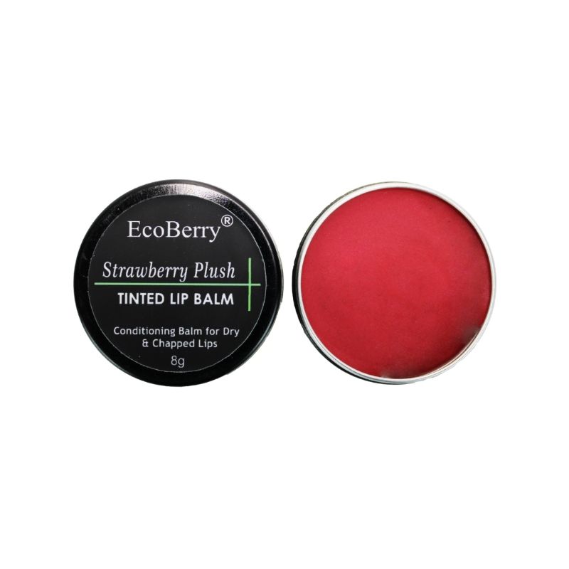Strawberry Plush Tinted Lip Balm