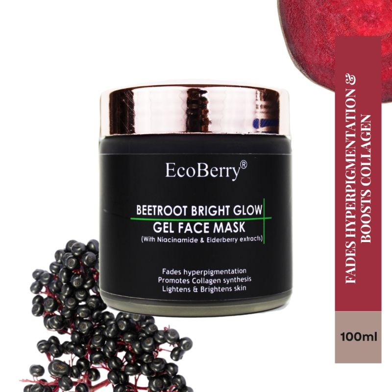 Beetroot Bright Glow Gel Face Mask