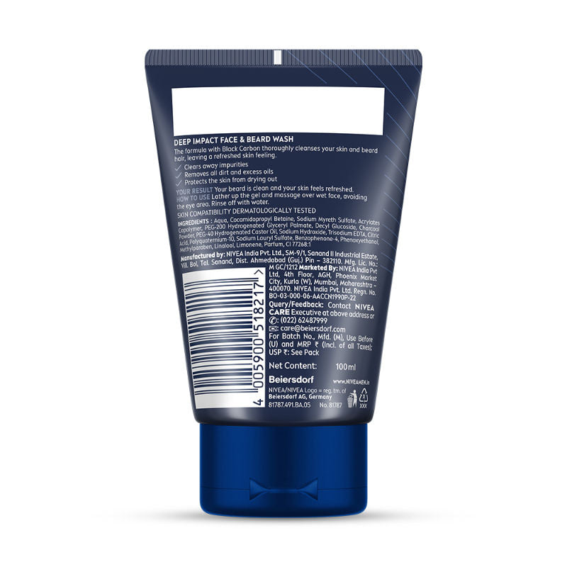 Men Deep Impact Intense Clean Face Wash