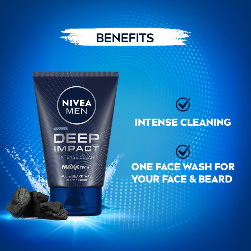 Men Deep Impact Intense Clean Face Wash