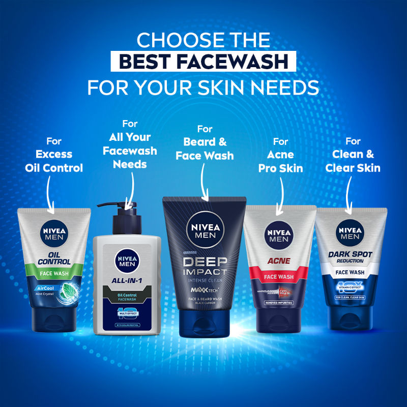 Men Deep Impact Intense Clean Face Wash