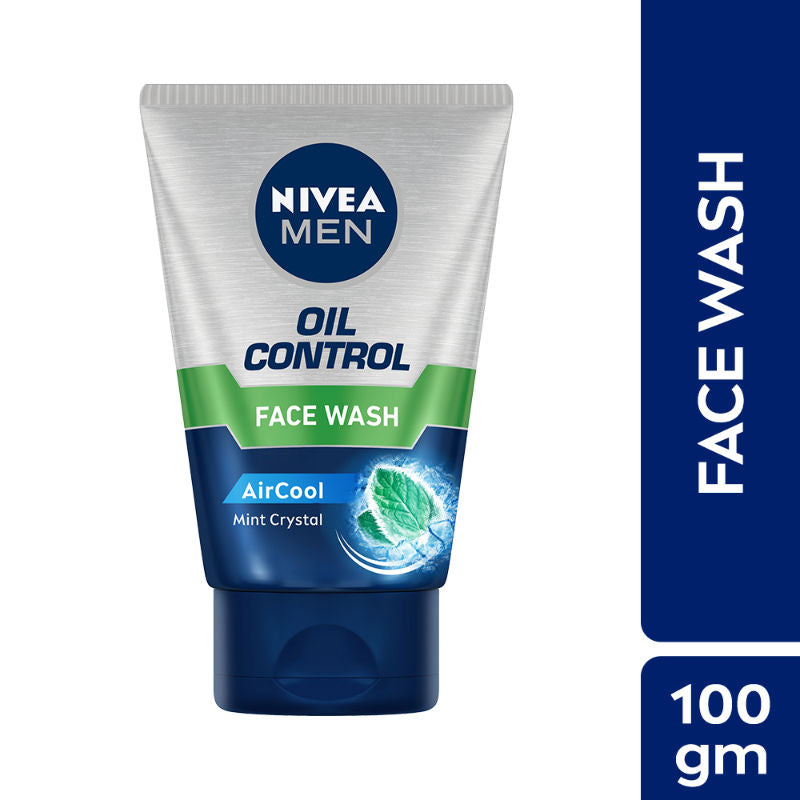 MEN Face Wash for Oily Skin, Oil Control for 12hr Oil Control with 10x Vitamin C Effect