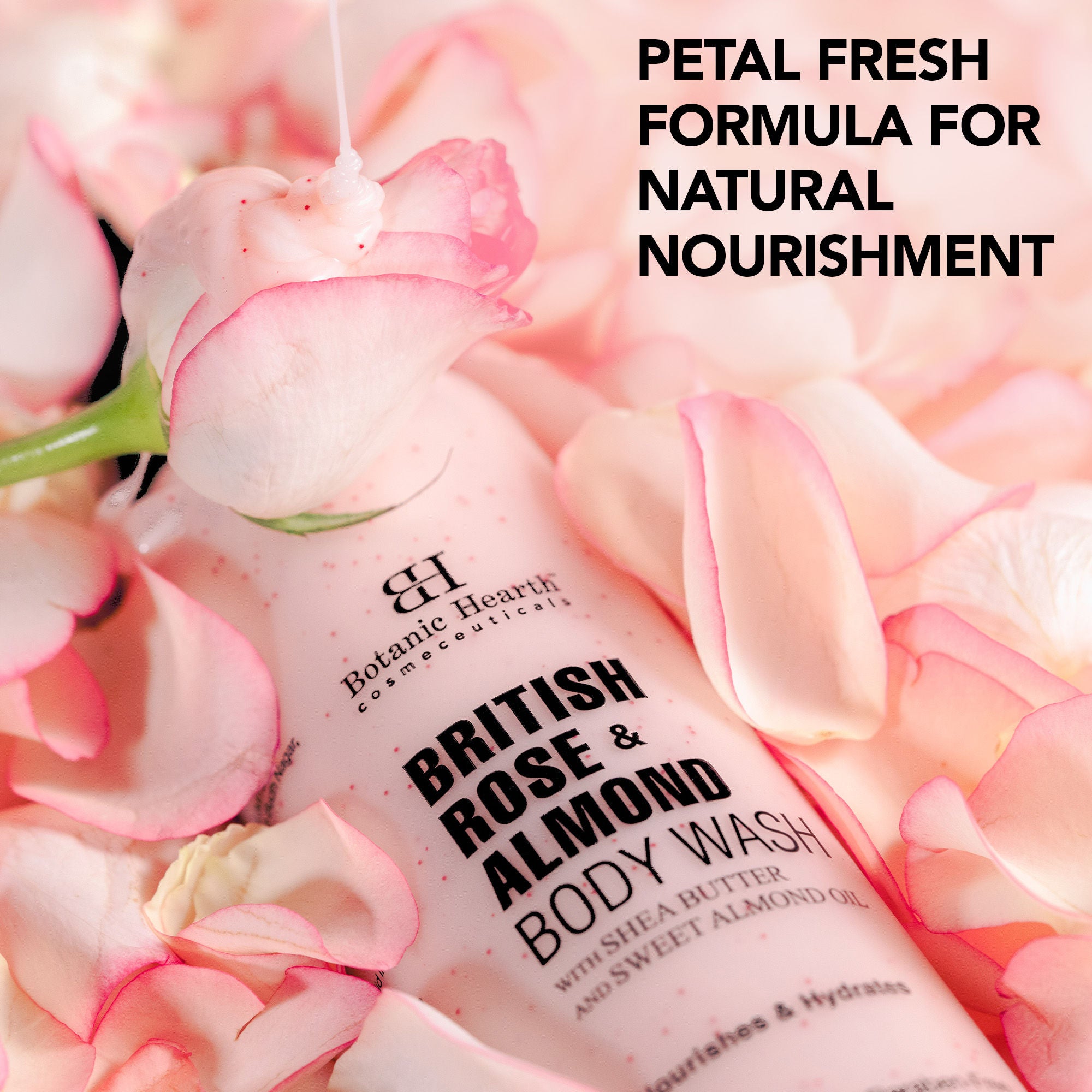 British Rose & Almond Body Wash