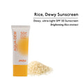 In-Vivo Tested Dewy Sunscreen SPF 50 Lightweight Water Sunscreen, Vitamin E No White Cast