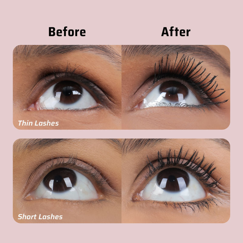 What The Lash! Mascara & Flexilift Brow Gel Duo - Ultra Black