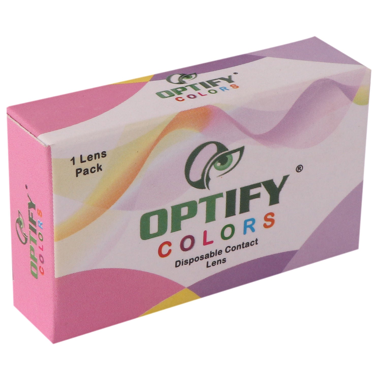 Monthly Colored Contact Lenses Zero Power - Honey