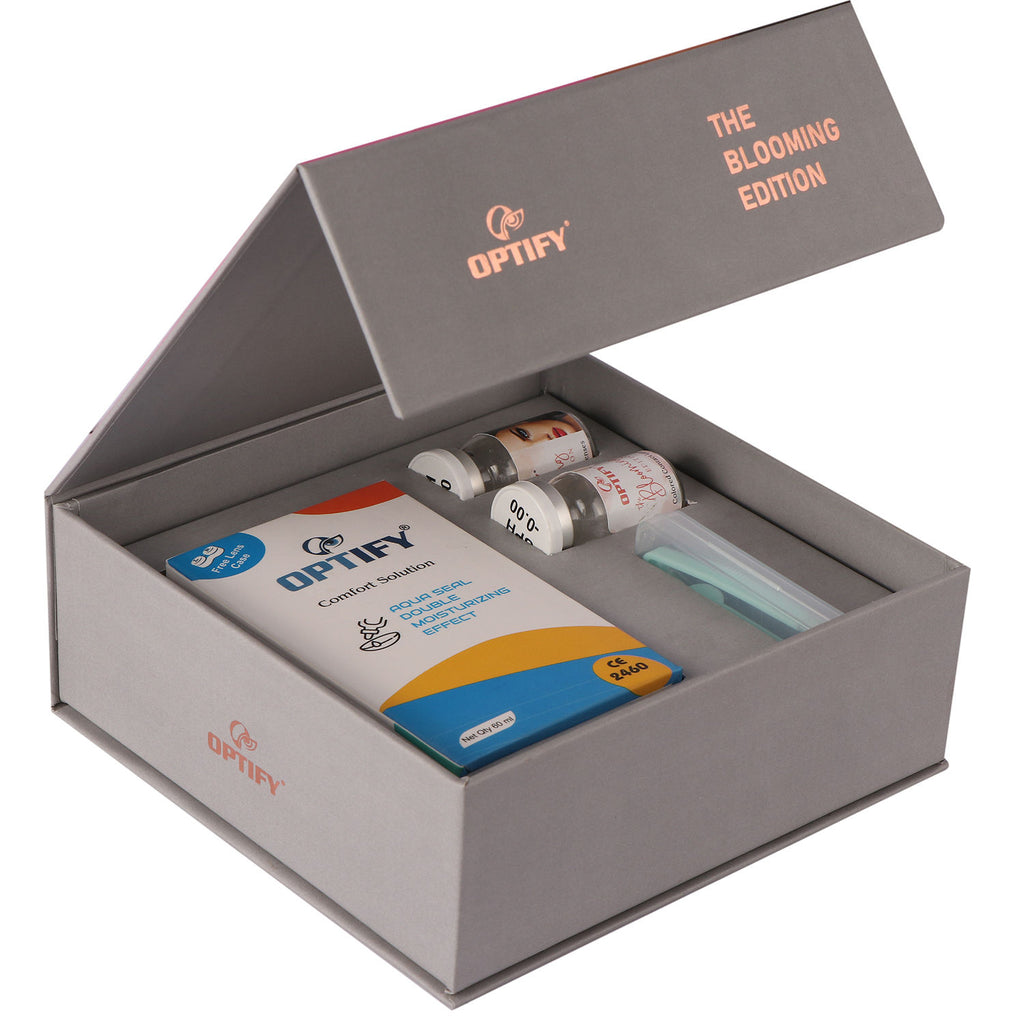 Premium Colored Contact Lenses Zero Power - Brown