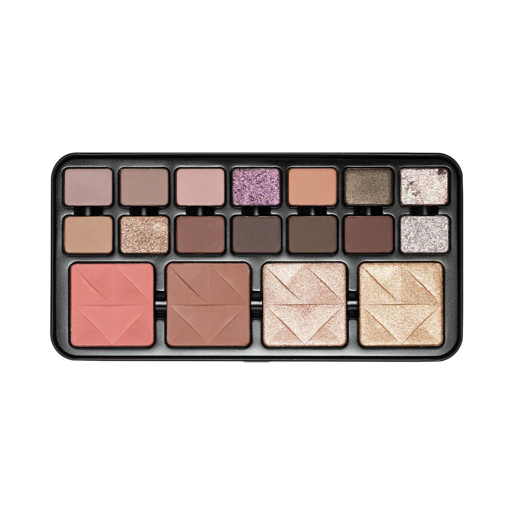 Blush-Highlighter-Eyeshadow Palette - C-A303