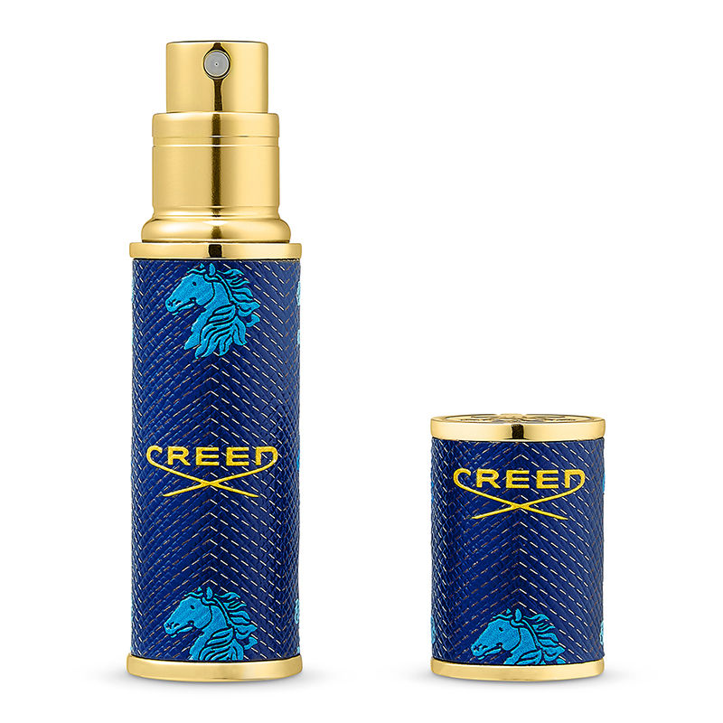 Refillable Atomiser Blue Repeat Pattern Eau De Parfum