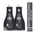 Pumpkin Black Clay Ksheer Lepa, Activated Charcoal Face Mask for Skin Detox,Clay Face Pack