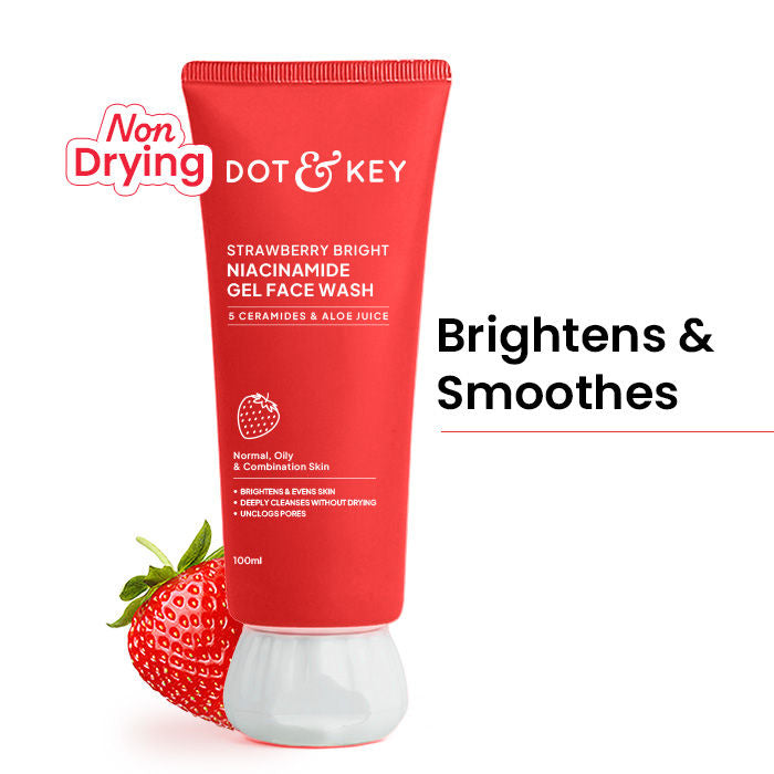 Strawberry Bright Niacinamide Gel Face Wash