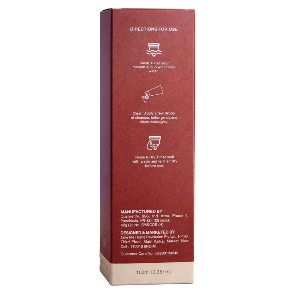 Menstrual Cup Cleanser With Aloe Vera, Rosemary & Salicylic Acid