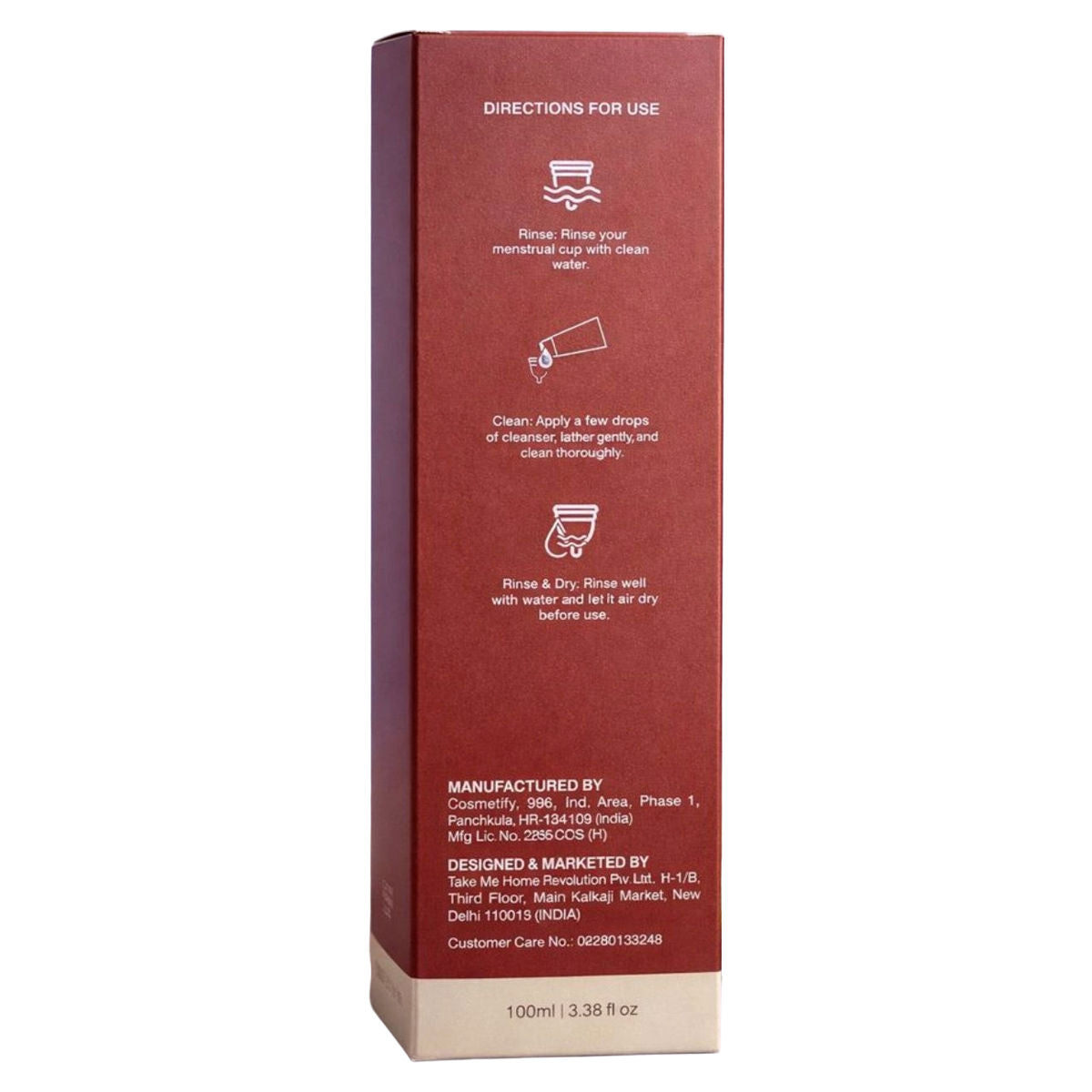 Menstrual Cup Cleanser With Aloe Vera, Rosemary & Salicylic Acid