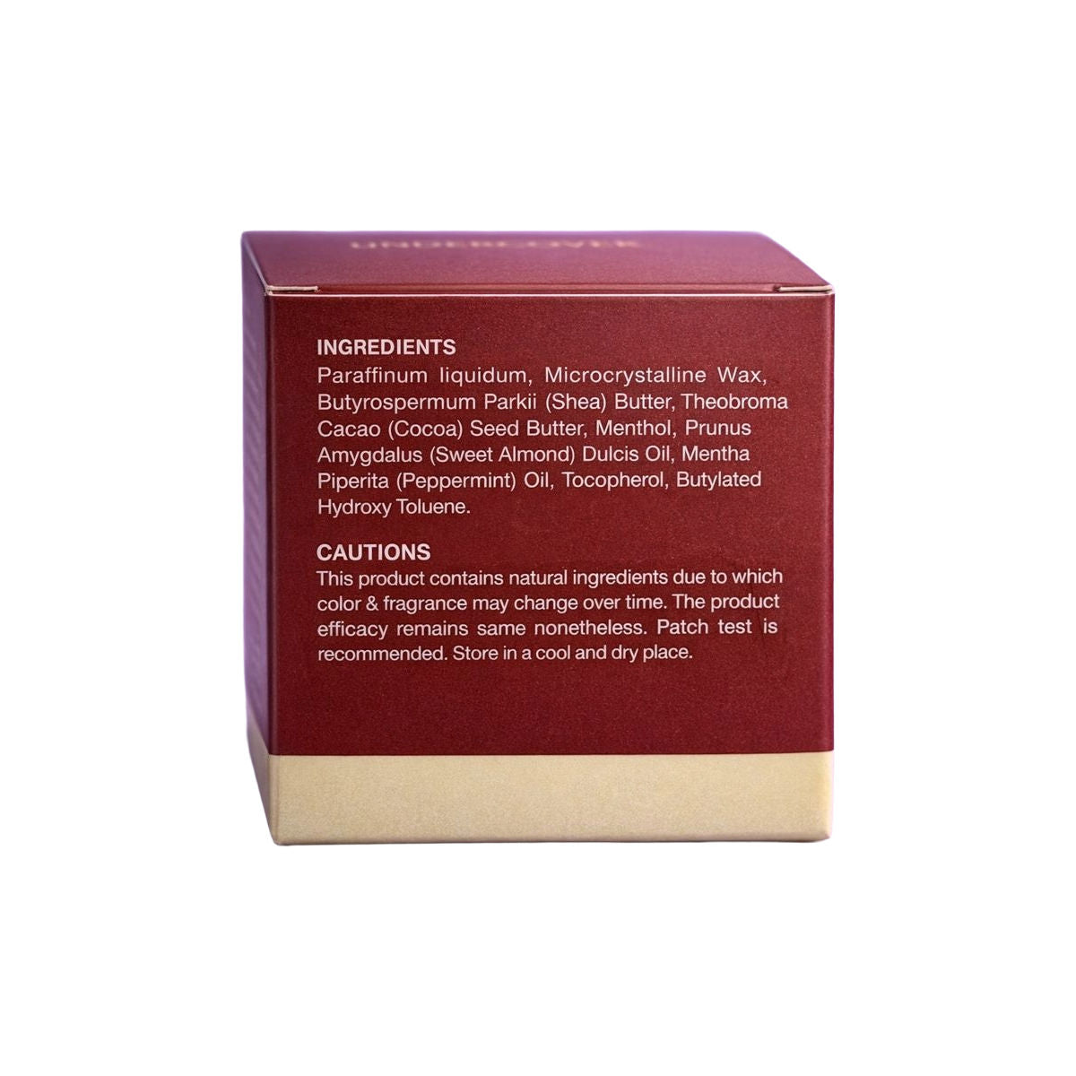 Sensual Care Balm With Cocoa Butter, Sweet Almond Oil & Peppermint Oil