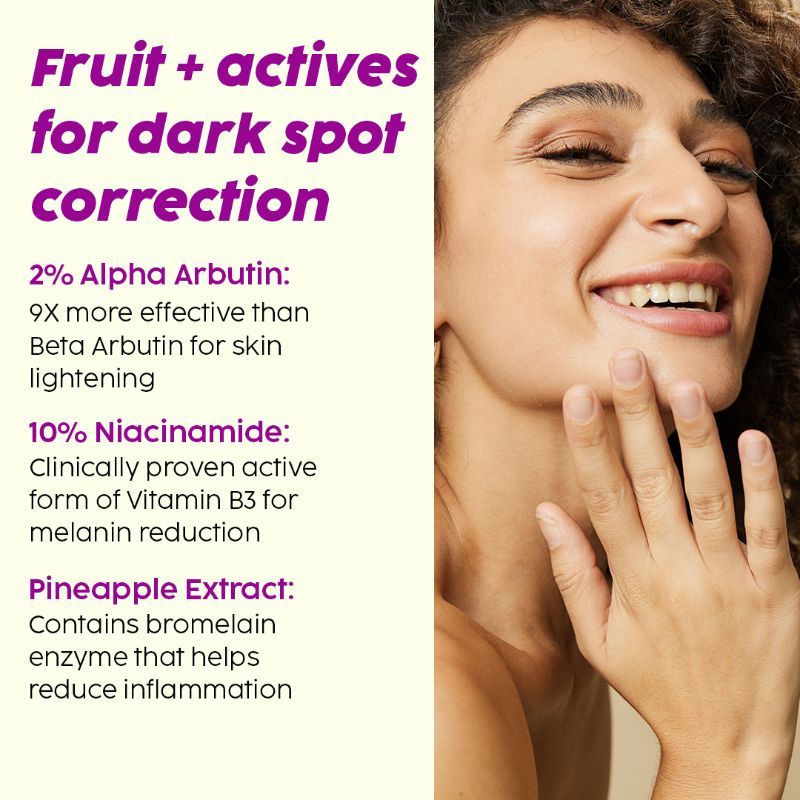 2% Alpha Arbutin Pineapple Serum for Pigmentation & Dark Spot Reduction