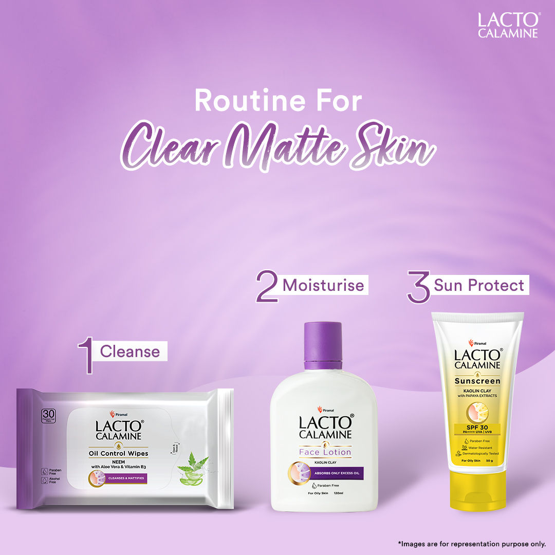 Oil Control Face Wipes, Makeup Remover Wipes With Neem & Aloe 30 Usable Wipes