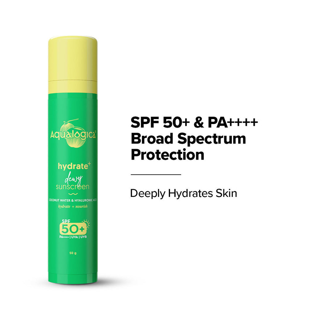 Hydrate+ Dewy Sunscreen with Coconut Water & Hyaluronic Acid
