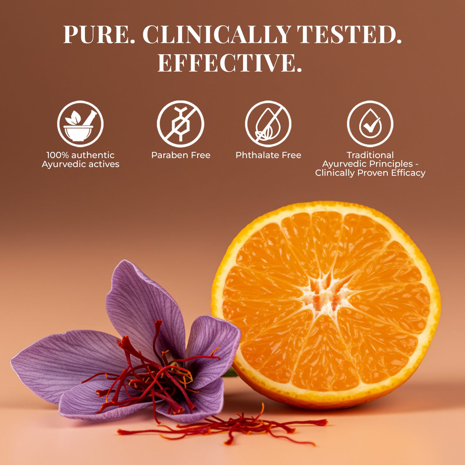 Radiant Glow Face Serum - Mandarin and Saffron