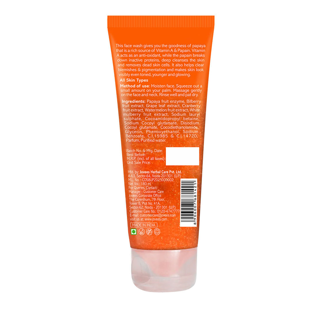 Herbal Papaya Face Wash To Remove Pigmentation & Dark Spots