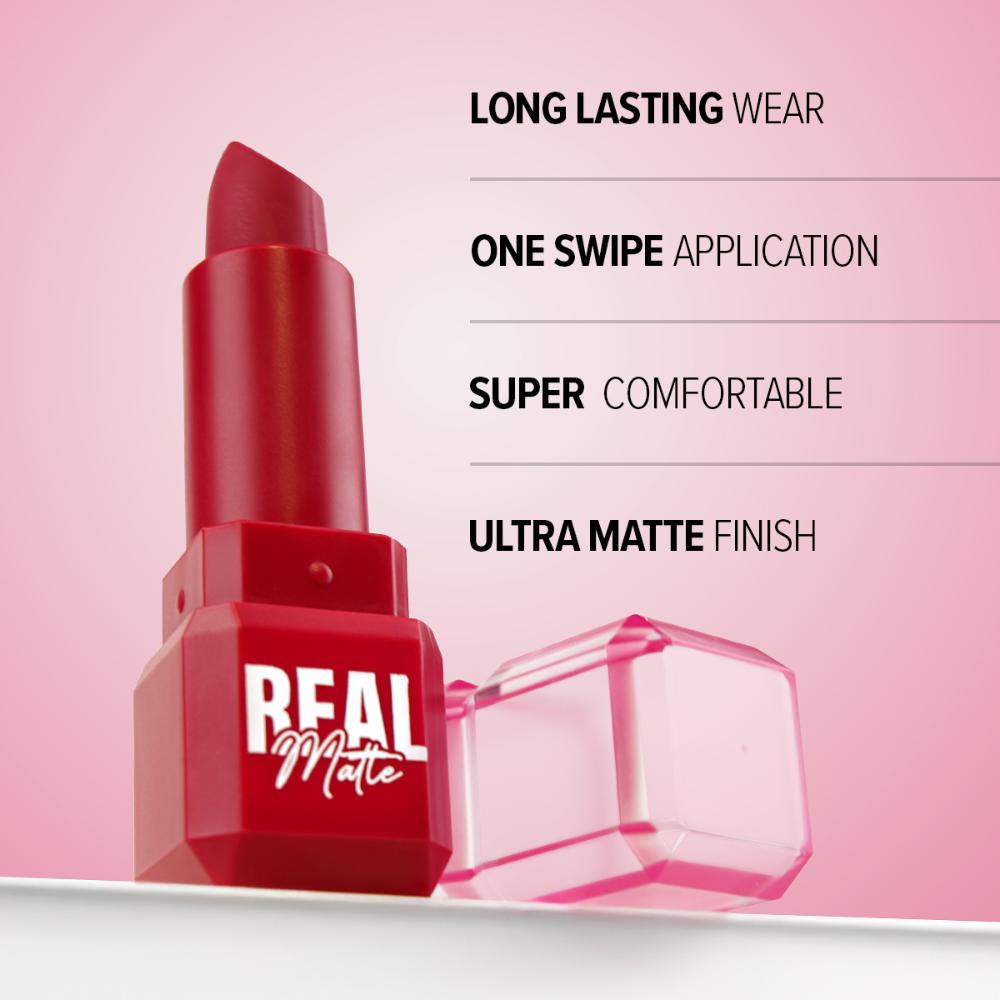 Real Matte Lipstick Long Lasting & Enriched