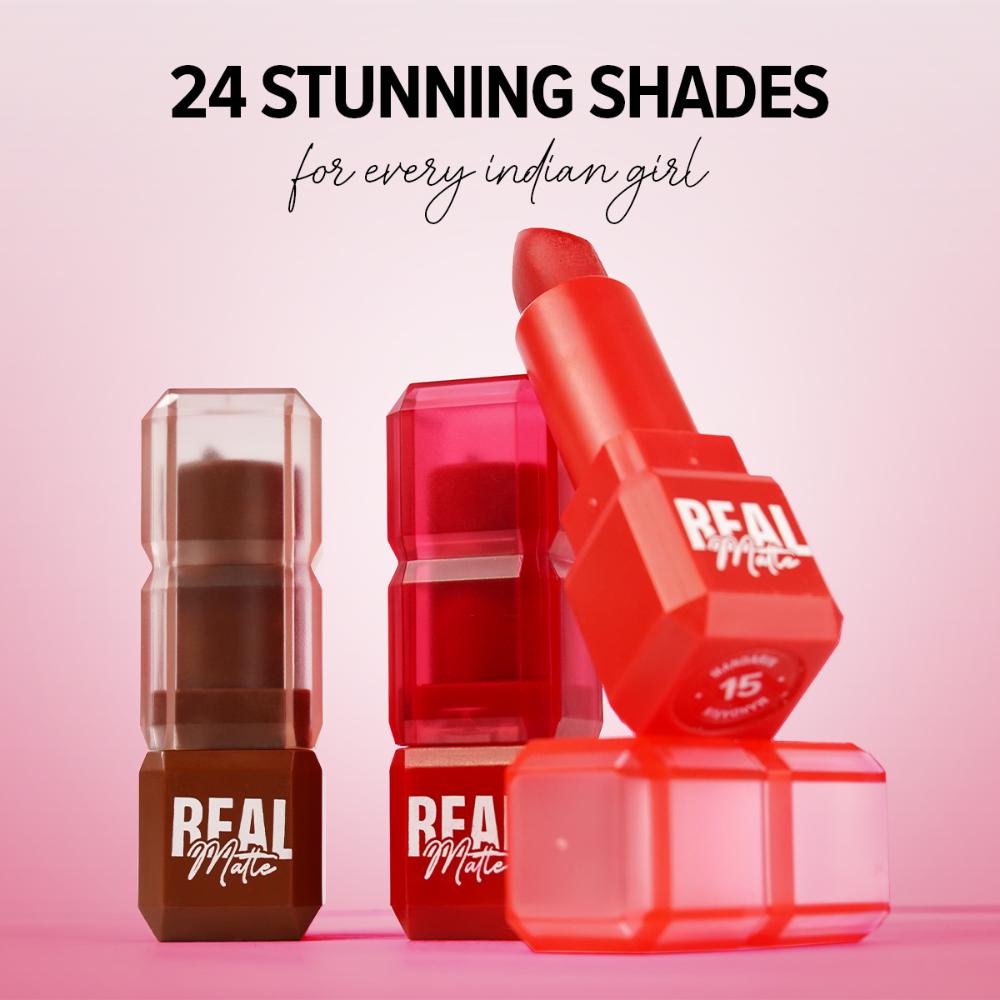 Real Matte Lipstick Long Lasting & Enriched