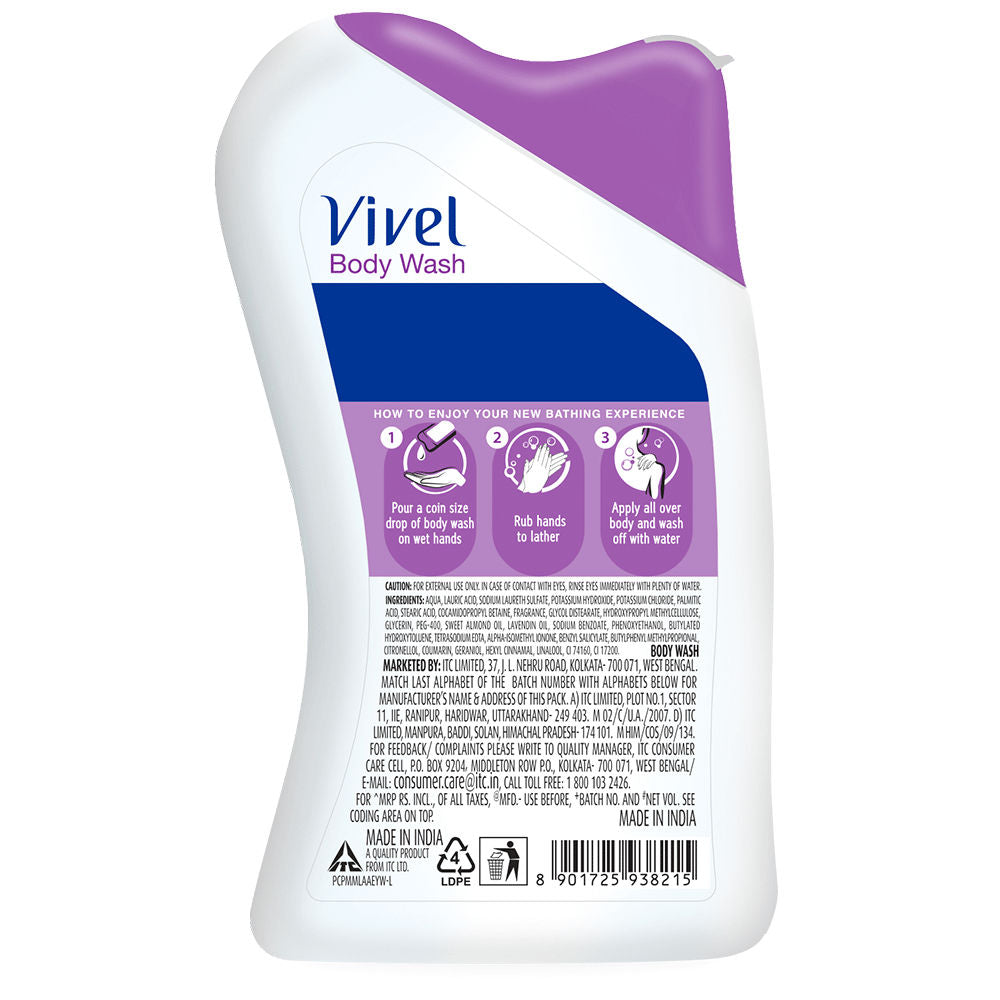 Lavender & Almond Oil Body Wash