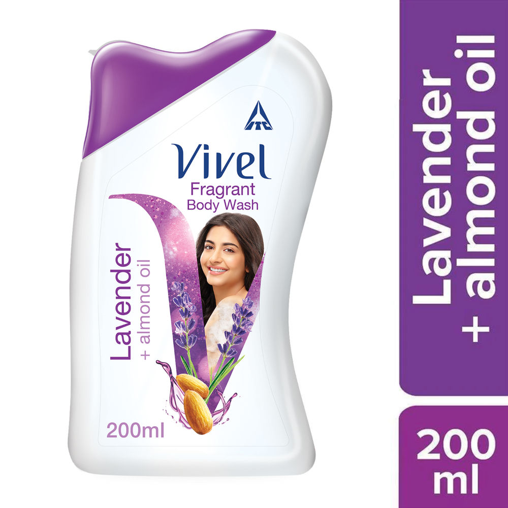 Lavender & Almond Oil Body Wash - 200ml