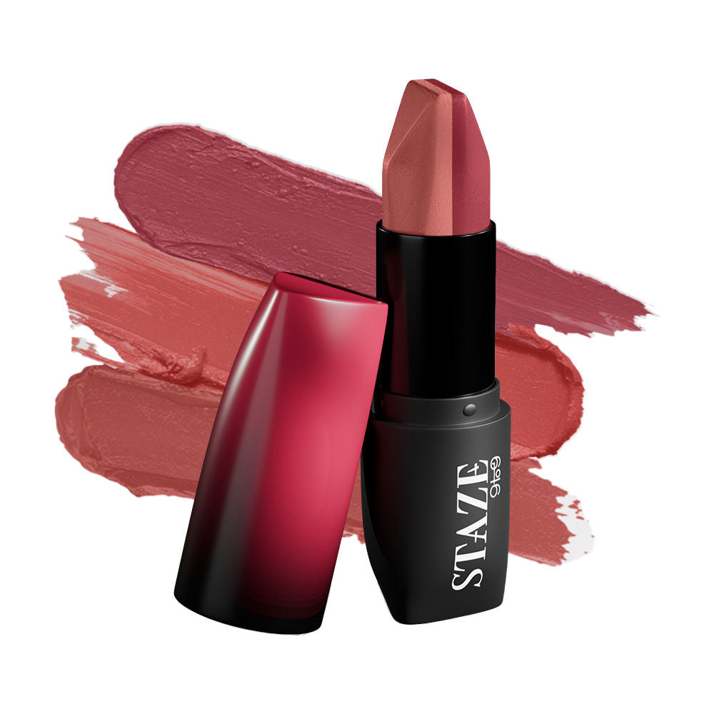 9to9 Love Tri-Angle 3 in 1 Lipstick - 03 Caramel Rose