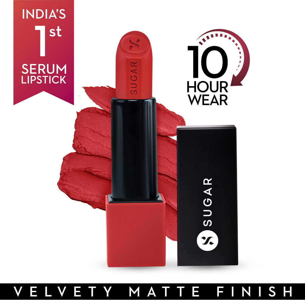 Glide Peptide Serum Lipstick - 04 Cairo Crimson