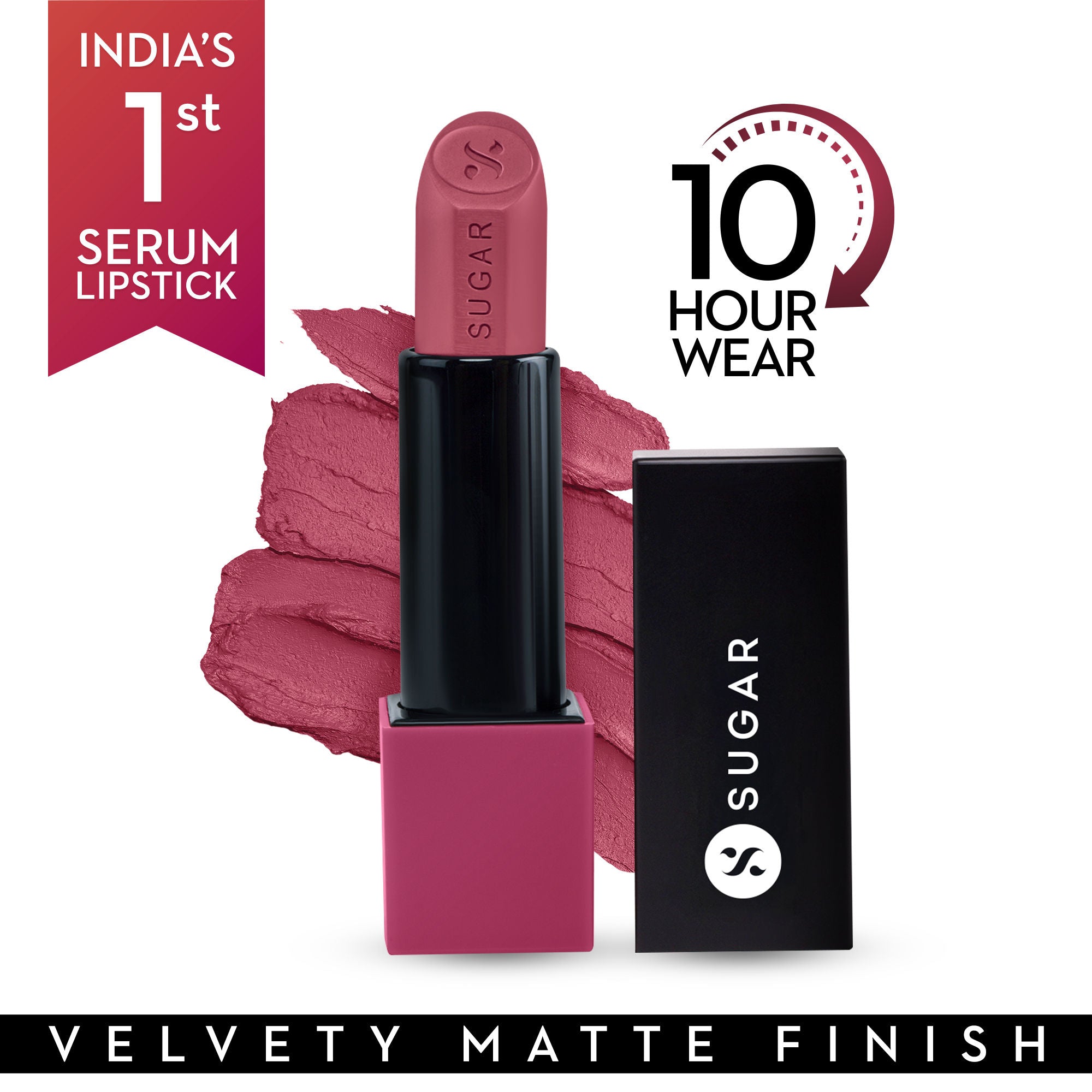 Glide Peptide Serum Lipstick - 05 Parisian Pink