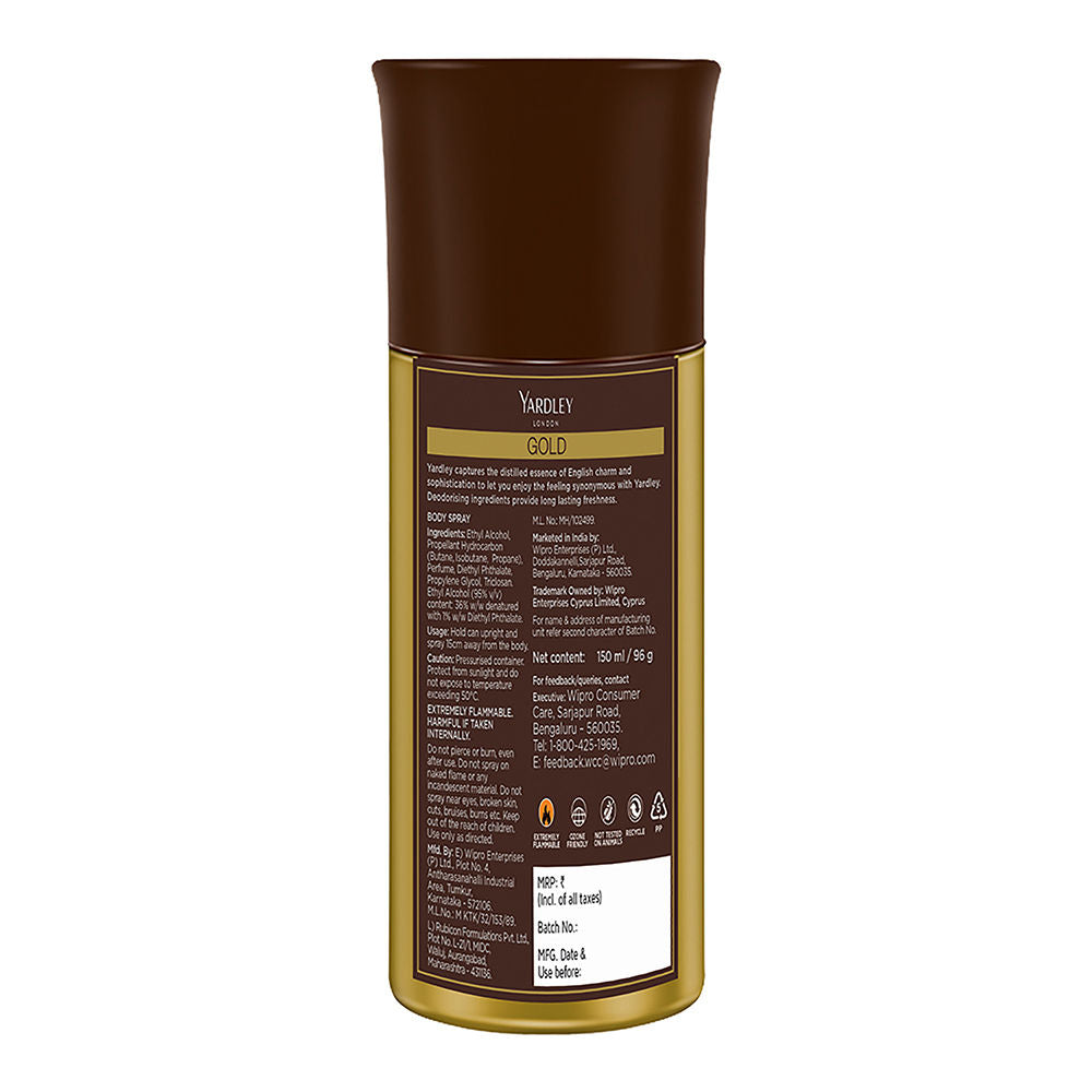 -Gold Body Spary For Men