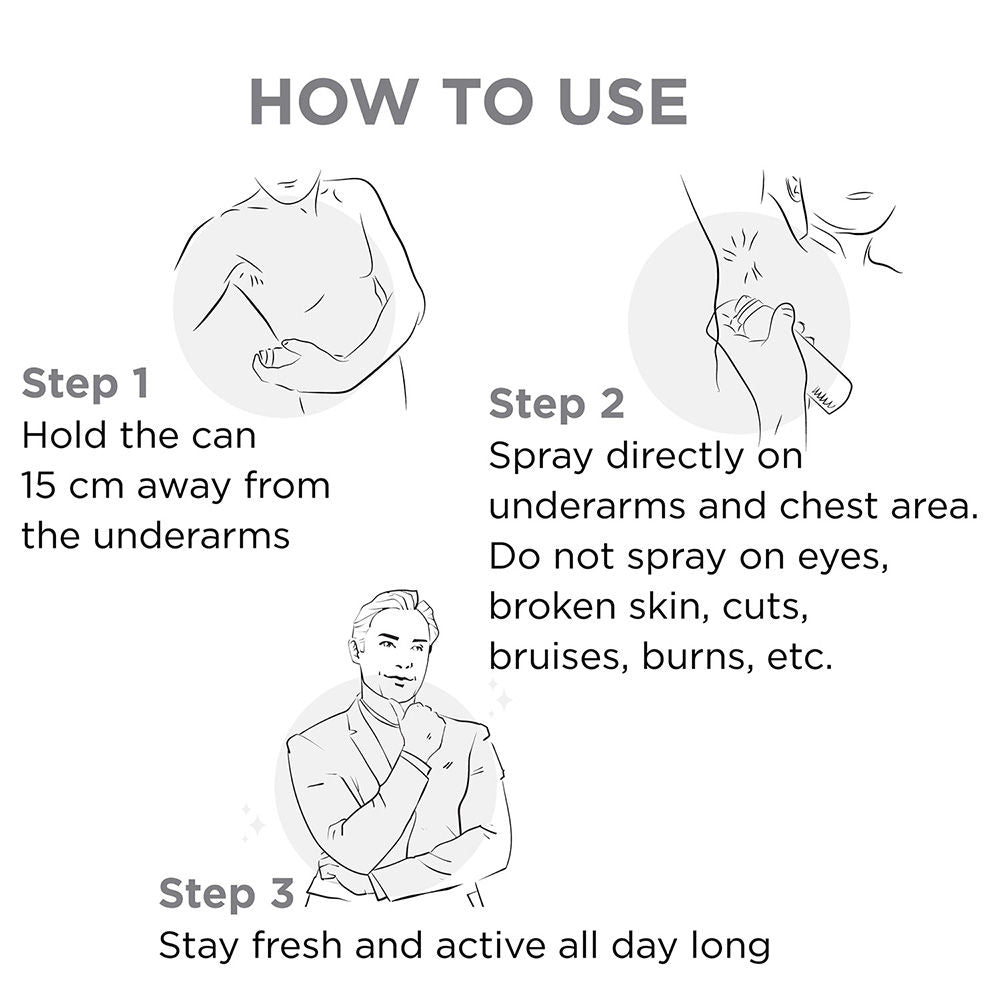 -Gold Body Spary For Men