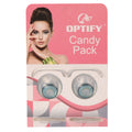 Candy Pack Colored Contact Lenses Zero Power - Blue