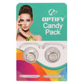 Candy Pack Colored Contact Lenses Zero Power - White