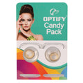 Candy Pack Colored Contact Lenses Zero Power - Pure Hazel