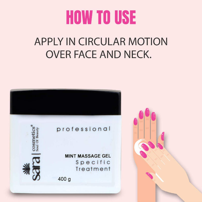 Mint Massage Gel For Oil Control & Hydrated Skin, Skin Soothing and Relaxing effects